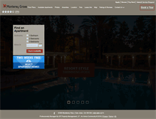 Tablet Screenshot of montereygrove.com